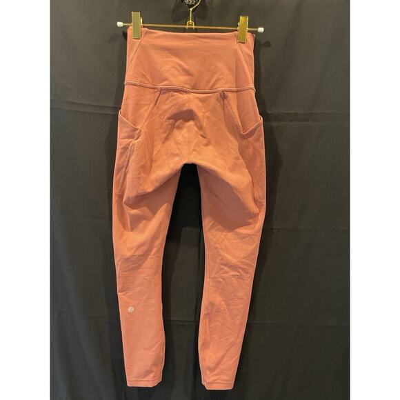 lululemon leggings size 4 Brier Rose - Picture 3 of 4